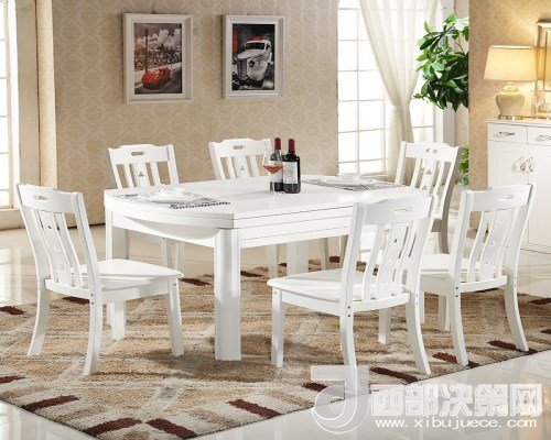 喜歡白色餐桌 但椅子該如何搭配？