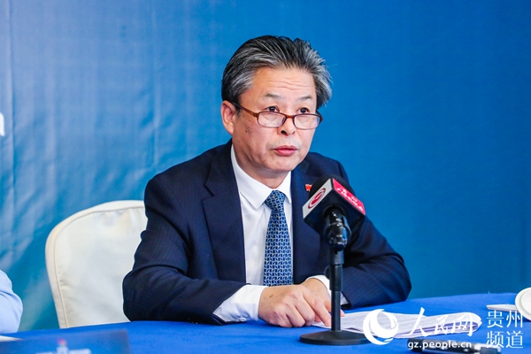 中國(guó)-東盟中心秘書長(zhǎng)陳德海。吳少飛 攝