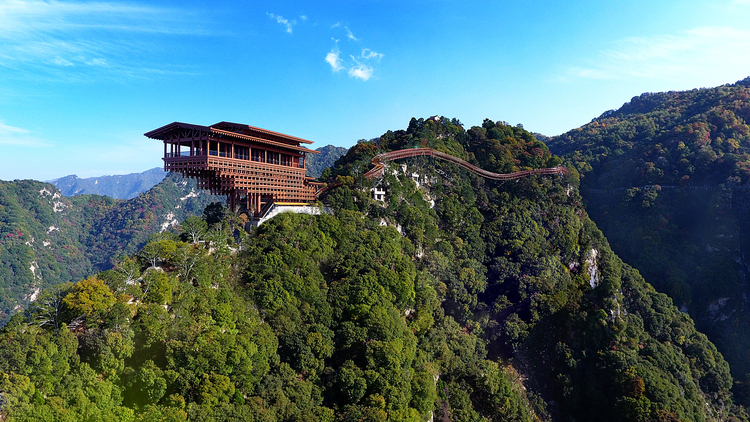 【云游渭南】待到春暖花開之時，我們相約草長鶯飛的少華山！_fororder_龍首閣 (2)