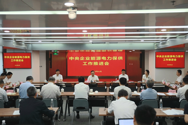 國務院國資委召開中央企業(yè)能源電力保供工作推進會。 來源：國務院國資委