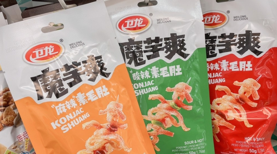 圖為魔芋爽。圖片來源：臺灣《聯(lián)合報》楊雅婷攝。